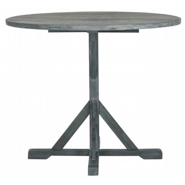 Safavieh Arcata Round Table- Ash Grey - 29.1 x 35.4 x 35.4 in. PAT6735B